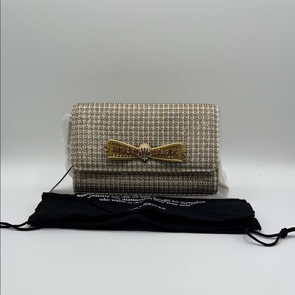 Kurt Geiger Kensington Mini Bow Clutch Crossbody